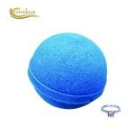 Custom Surprise Gift Set Jewelry Bath Bombs With 160 Grams Blue Color