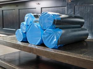 Quality Openning Duct HVAC Vent Protection Film Blue Wrap Adhesive Film wholesale