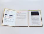 2.8" UV Coat 16GB Memory Digital Video Brochure With Videos / Sound