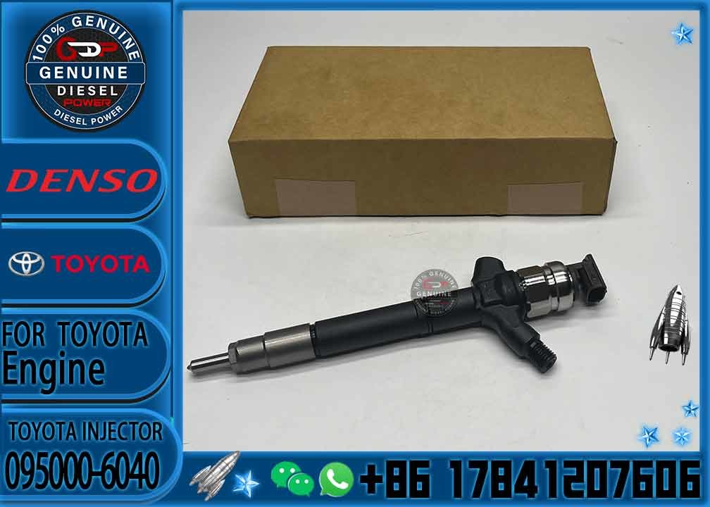 095000-6040 Chinese New Common Rail Diesel Injector 095000 6040 0950006040 for Toyota RAV4 2.2 2AD-FTV 23670-0R020
