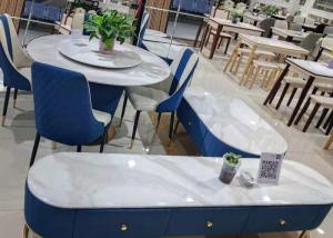 Quality Modern Stainless Steel White Coffee Tea Table Living Room Furniture wholesale
