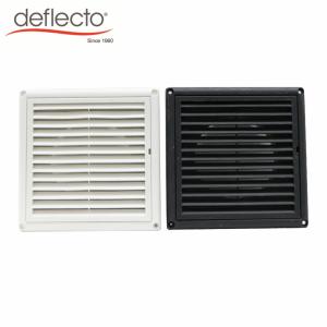 Quality HVAC 6 Inch Plastic Air Vents UV Anti Venting Outdoor Hood 150MM Black Color wholesale
