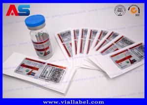 Quality CMYK Peptide Vial Labels For Medicine Glass Bottle Sticker Printing Factory Waterproof Strong Adhesive wholesale