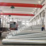 30FT 2 Segments Gr50 Octagonal Metal Utility Pole Hot Dip Galvanized