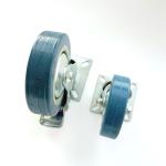 4Inch 500KG Swivel Light Duty Caster Wheels Rigid Stem