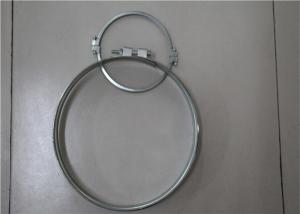 Quality Galvanized Malleable Steel Pipe Clamps , Pipe Support Clamp OEM Parts wholesale