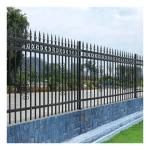 Powder Coated Decorative Ornamental Short Wrought Iron Fence for Australia