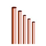 Customized Straight Copper Pipe Tube 5/8" For Air Conditioner And Refrigerator