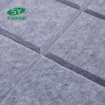 Sculptedpolyester Fiber Acoustic Panel For Office Wall Decorative High Density