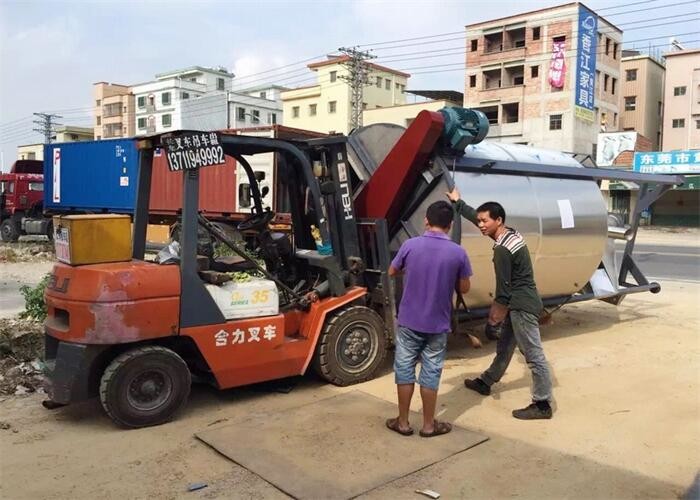 Double Layer Stainless Steel Plastic Granule Drying Hopper Dryer