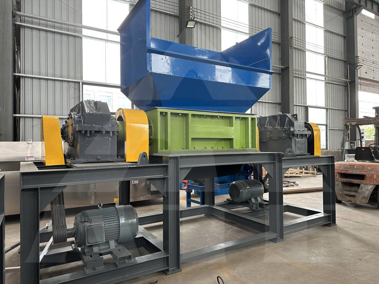 Plastic Bumper Shredder Machine Plastic Waste Barrel Shredder