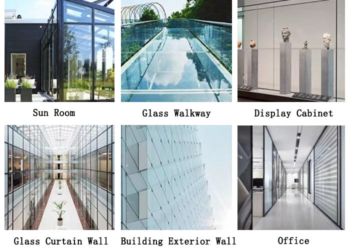 Customized SGP Tempered Laminated Glass Railing For Balcony