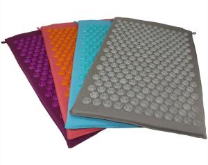 Quality Aches Relief 100% Cotton Lotus Flower Acupressure Mat For Fibromyalgia Custom Logo wholesale