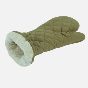 Quality Terry Cloth Liner Cotton Oven Mitts Kitchen Essentials Insulated 17 Inch wholesale