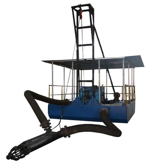 River Sand Mining Equipment 100m3/h Sand Dredging Machine Suction Dredger Pump