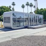 Expandable Apple Cabin 20ft 40ft Office Pod with Furniture and Steel Sandwich