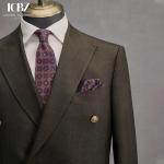 OEM Party Wedding Vested Suit Men's Blazer 3 Piece Business Suit Set with Custom