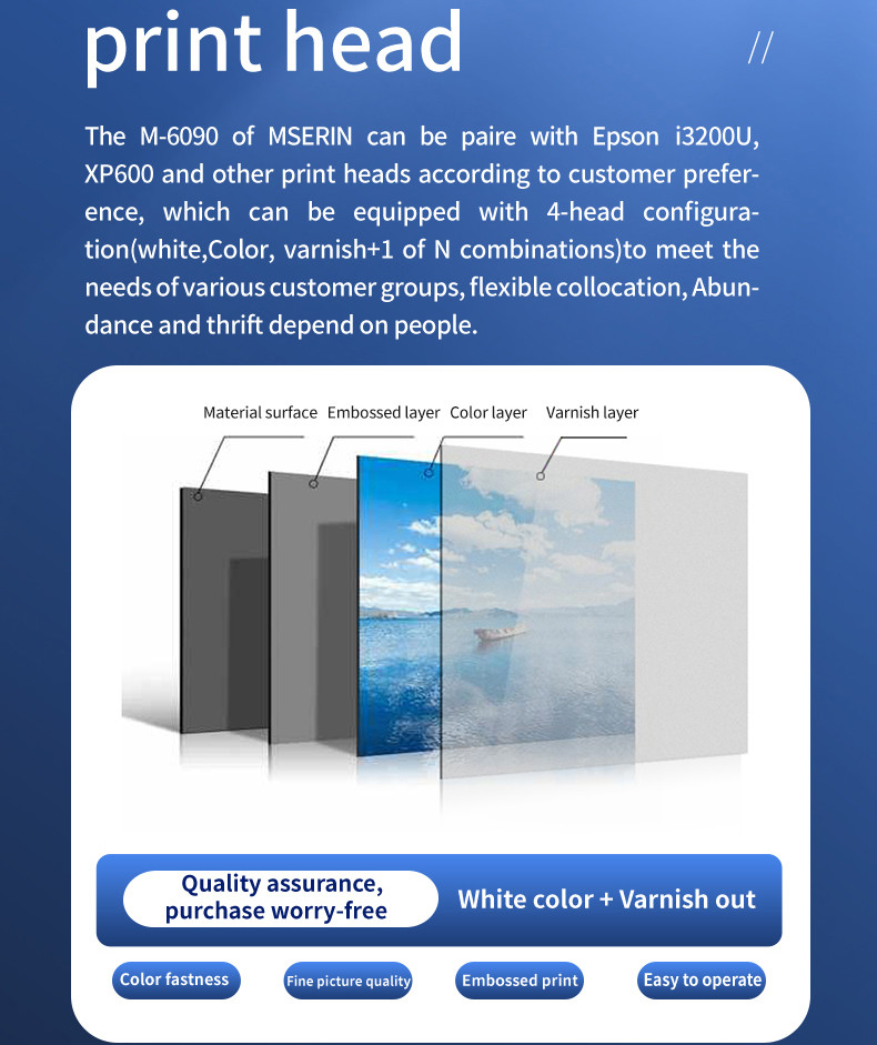 UV Flatbed Inkjet Printer versatile Large Format Flat Bed Printer