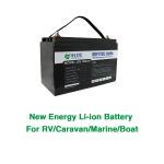 1280Wh 12V 100Ah LFP lifepo4 caravan battery Pack Optional Bluetooth