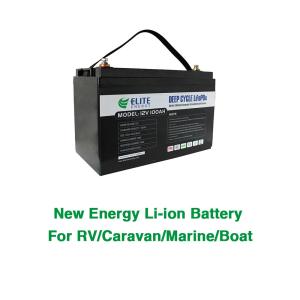 Quality 1280Wh 12V 100Ah LFP lifepo4 caravan battery Pack Optional Bluetooth wholesale