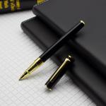 0.5mm Metal Roller Ball Pen Business Gift Advertising Neutral Pen With Cap