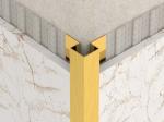 Stainless Steel Brushed Steel Tile Trim 10mm Corner Edge Trim Finishing Closing