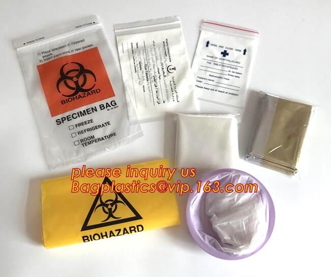 Custom printed LDPE medical Zip lockk pills medicine zipper resealable small plastic bag, medical grade clear plastic zipp