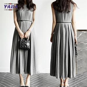 Quality Fashion elegant sleeveless party long sexy spring summer woman dress cheap China clothing for women wholesale
