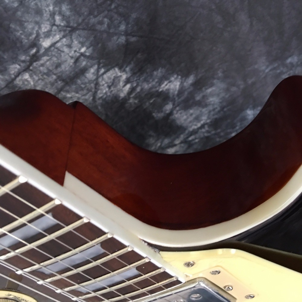 Flamed maple top sunburst LP Electric Guitar