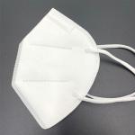 White No Valve Particulate Meltblown KN95 Dust Respirator