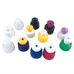 Quality Plastic Push 28mm Pull Disc Top Caps 28/410 Disinfection Bottle Hand 35mm wholesale