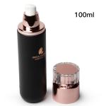 Black 40ml-120ml Cosmetic Packaging Set For Skin Care Cream Lotion
