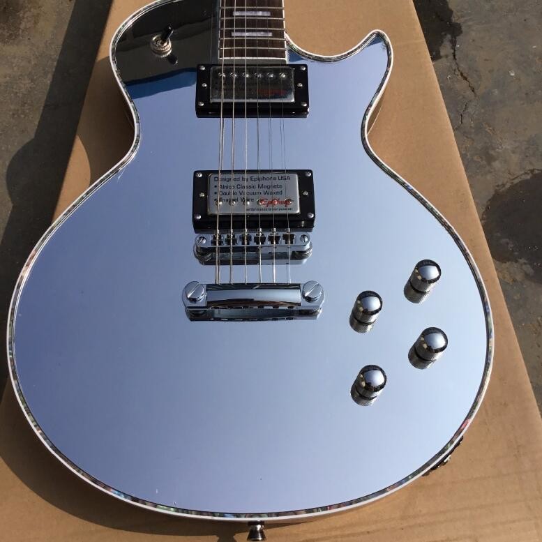 China custom factory new arrival mirror LP guitar China CUSTOM electric guitars store musical instruments
