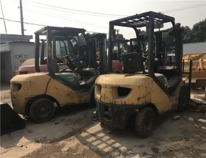 Quality Komatsu Japan Forklift FD30-17/FD3016/FD30 3 ton Forklift With 3 stages and side shift wholesale