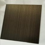Anti Bronze Hairline 304 Stainless Steel Sheet AFP finish