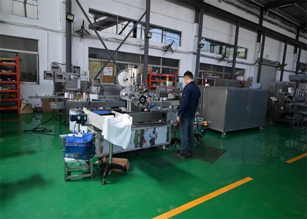 Automatic Pharma Label Printing Machine Equipment For vials, ampoules, round