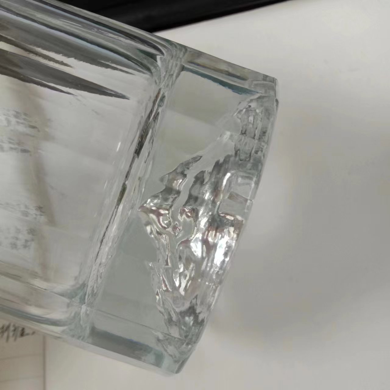 Clear Hot Stamping Glass Bottle for Whiskey Wine Juice 500ml 750ml Alcoholic Beverage