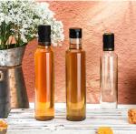Food Storage Container 750ml Clear Glass Bottle for Kitchen Vinegar Cooking Oil