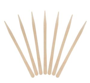 Quality Natural 3.5 Inch Disposable Royal Wooden Sandwich Pick Burger Sticker For Food Eating wholesale