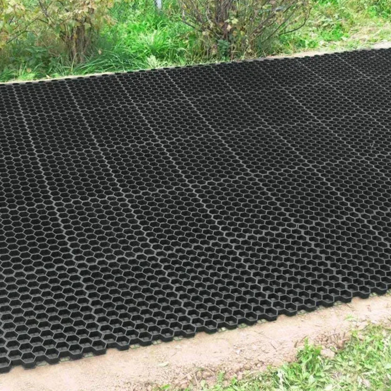 Outdoor HDPE Honeycomb Plastic Grass Grid Gravel Stabilizer For Parking Lot Garden