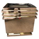 Rectangular outdoor modern large flower pots square planters
