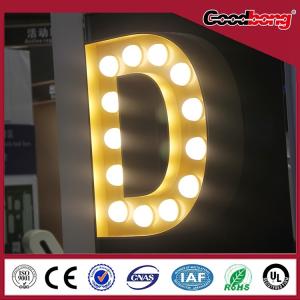 Quality High quality lighted sign letters, 3D sign letters, channel letter ,metal letter sign wholesale