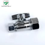 Forged Faucet Water 3/8''X5/8'' 1/4 Turn Straight Brass Stop Valve