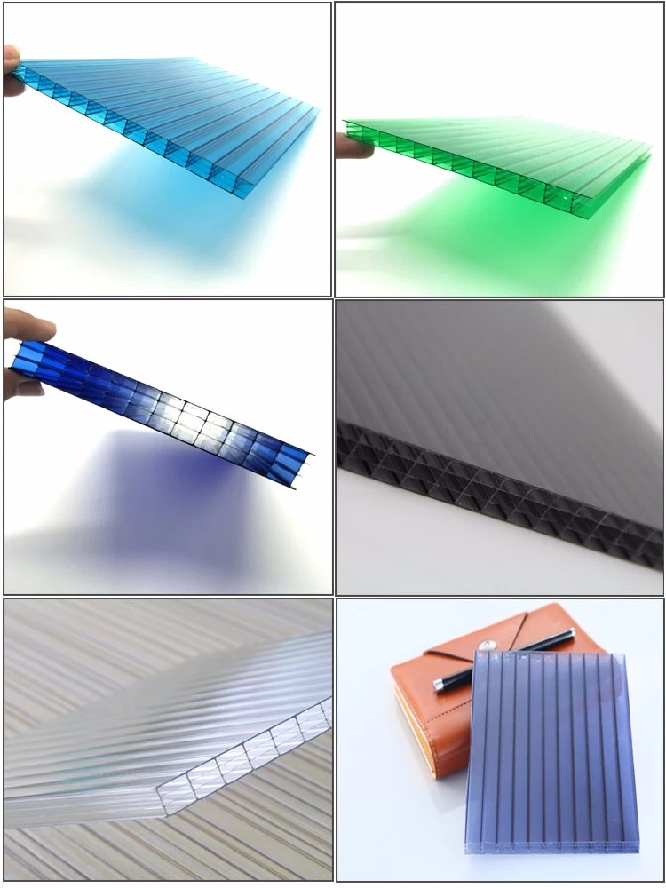 80%-95% Light Transmission Sun Sheets PC Embossed Sheets For Bus Station Shelter