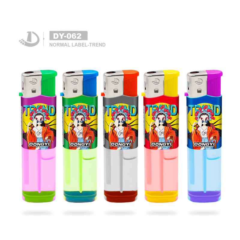 Hot Sale Factory Price Turbo Flame Electronic Gas Lighter Disposable Smoking Lighter