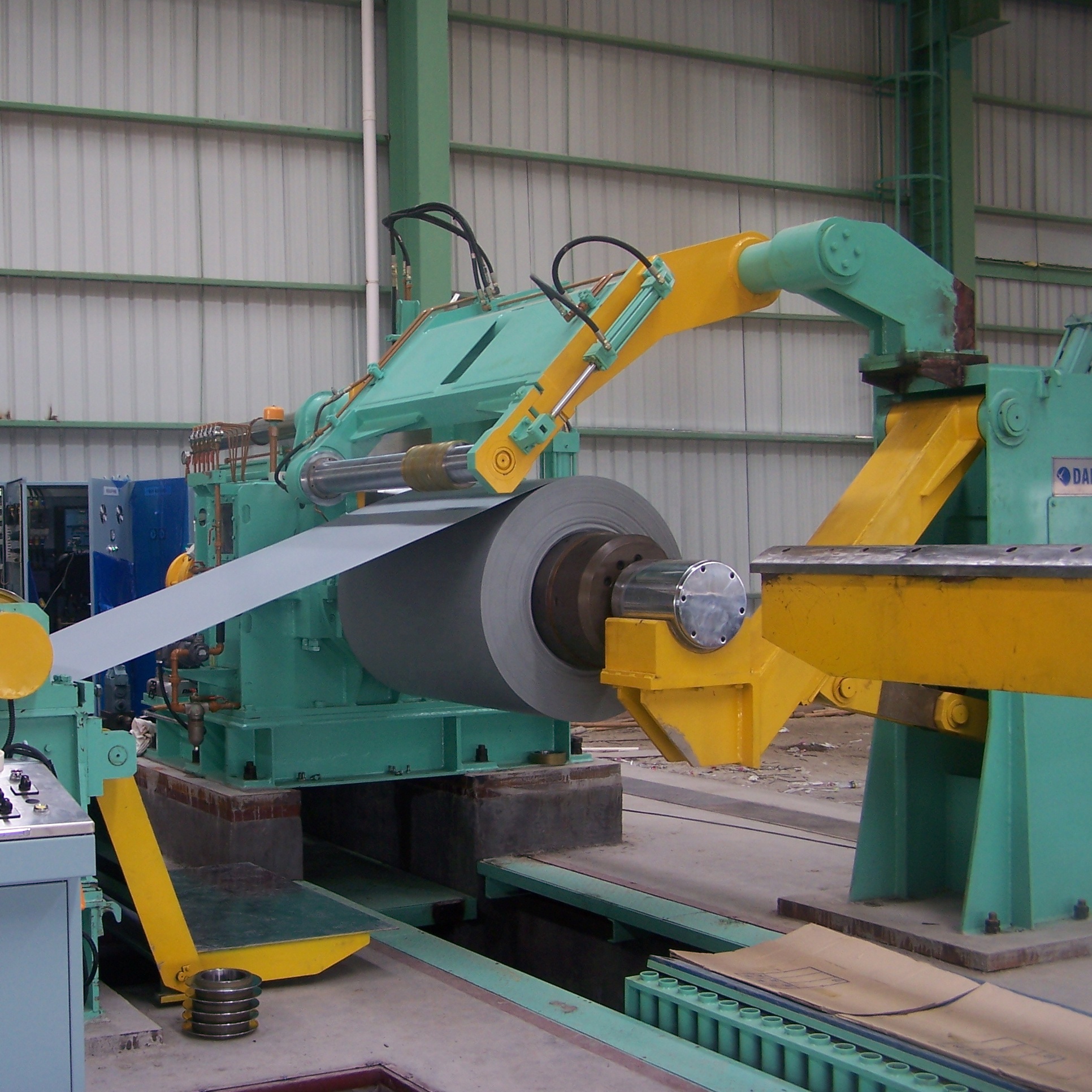 Steel Plate Coil Sheet Machine with Pump Core Components and Video Outgoing-Inspection
