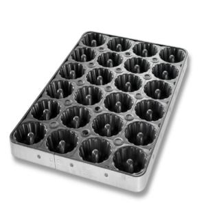 Quality RK Bakeware China Foodservice NSF Mini Bundt Cake Baking Tray Pan wholesale
