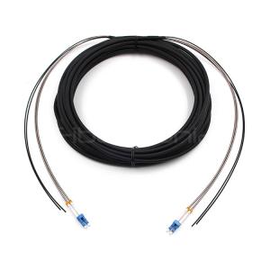 Quality FTTA Outdoor Armored Fiber Patch Cable LC/UPC-LC/UPC 2 Cores OS2 LSZH Patch Cord wholesale