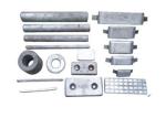Anti-Corrosion Sacrificial Zinc Anodes For Cathode Protection Systems Zn in Salt