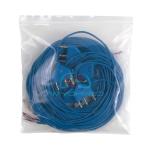 Medical Consumable Disposable ESU Pencil Cable Blue PVC For Electrosurgical